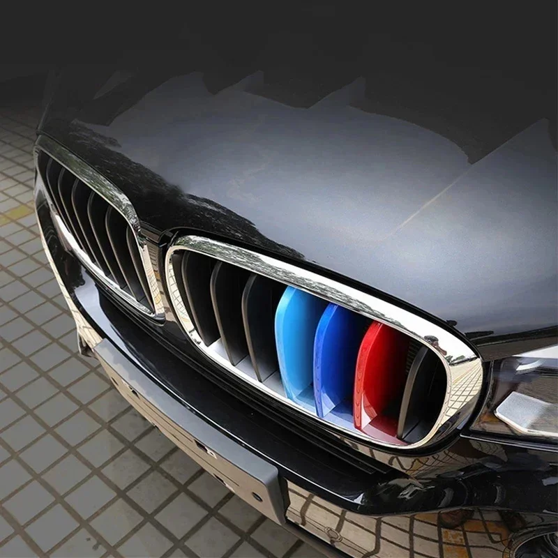 3 Color Front Kidney Air Grille Radiator Grille Cover Trim For BMW X1 X3 X4 X5 X6 E84 E70 E71 F15 F16 F25 F26 G01 G02 G05 - view 6