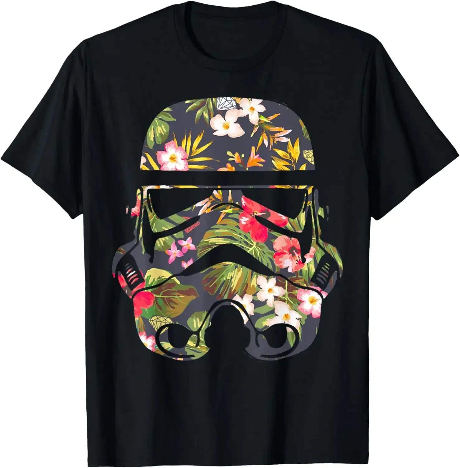 MINISO  Wars Tropical Stormtrooper Floral Print Disney+ T-Shirt