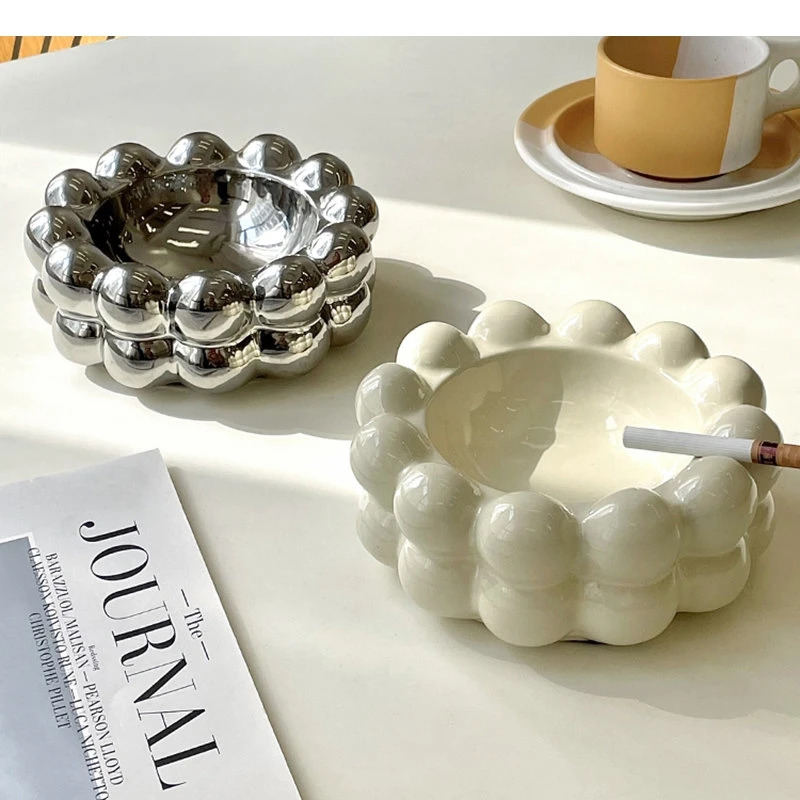 

Ceramic Cigar Ashtray Solid Color Ash Tray Container Ornaments Home Desktop Features Ashtrays Smoking Accessories