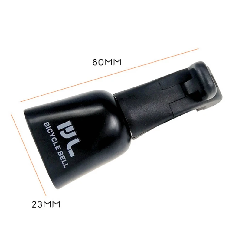 Hot  Outdoor Bicycle Bell Bike Bull Bell Horn Bicycle Accessories for Mountain Balance Bike Black - view 2