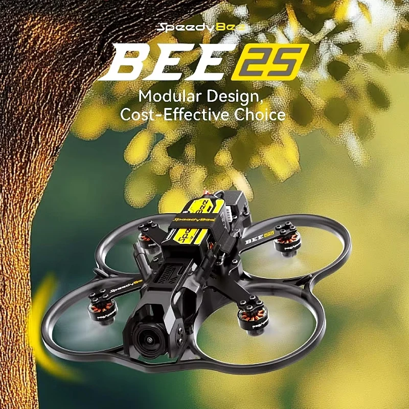 

SpeedyBee Bee25 Frame KIT 2.5inch PRO/LITE EXT with Bluetooth Tuning Modular O3 Air Unit/Link/Vista VTX RC FPV Drone Quadcopter