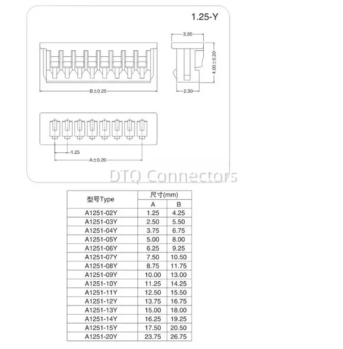 10PCS JST MX1.25 MX 1.25mm Wire Cable Connector 2/3/4/5/6/7/8/9/10/12 Pin 1.25MM Pitch Plug 10CM/20cm/30CM Wire Length 28AWG