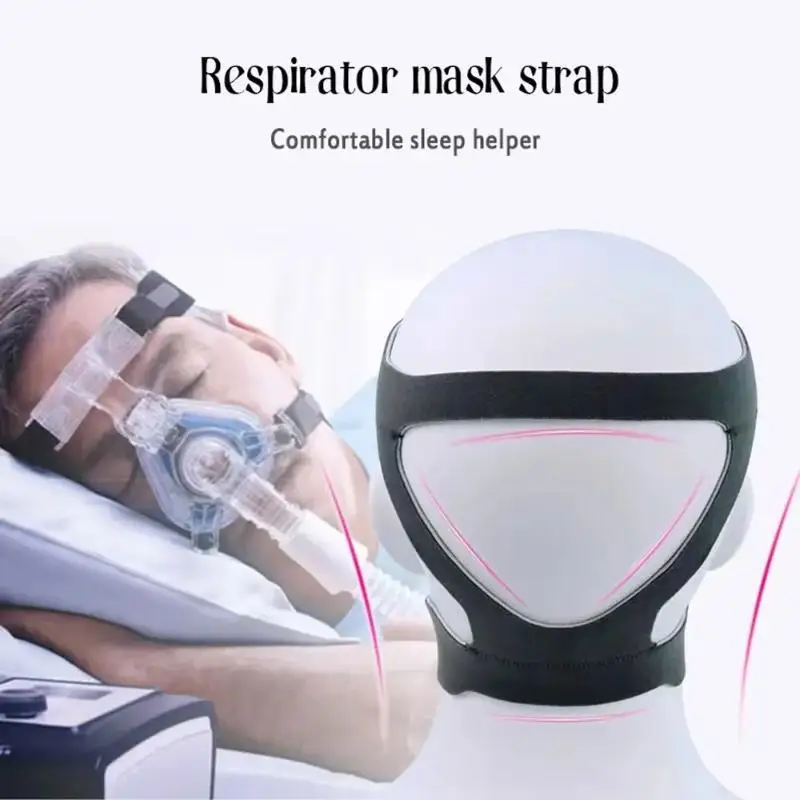 

1 Pcs Cpap Mask Headgear Mask Elastic CPAP Mask Strap For All Breathing Ventilator Mask Band
