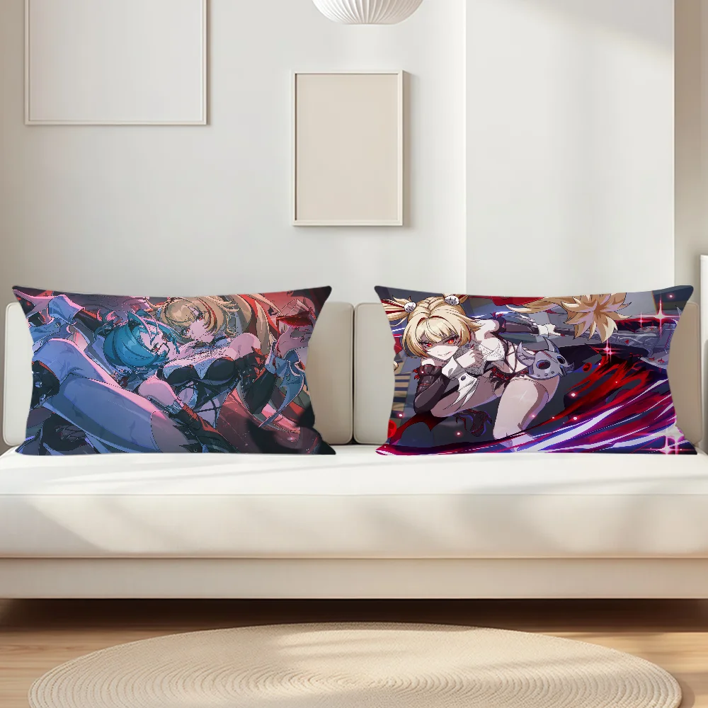 Game ZZZ Claret Flint Pillow Case Suitable For Decorating Homes Bedrooms Children Room Sofas And Other Places