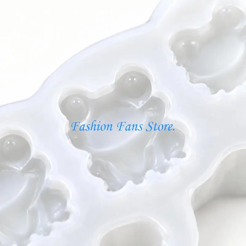  6-Shape Animal Mold for DIY Keychains, Bracelets, and Pendants