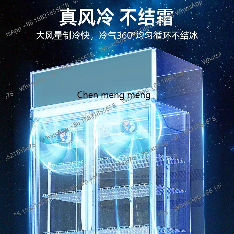 Commercial refrigerated display cabinet Freezer crisper Commercial beer beverage display cabinet