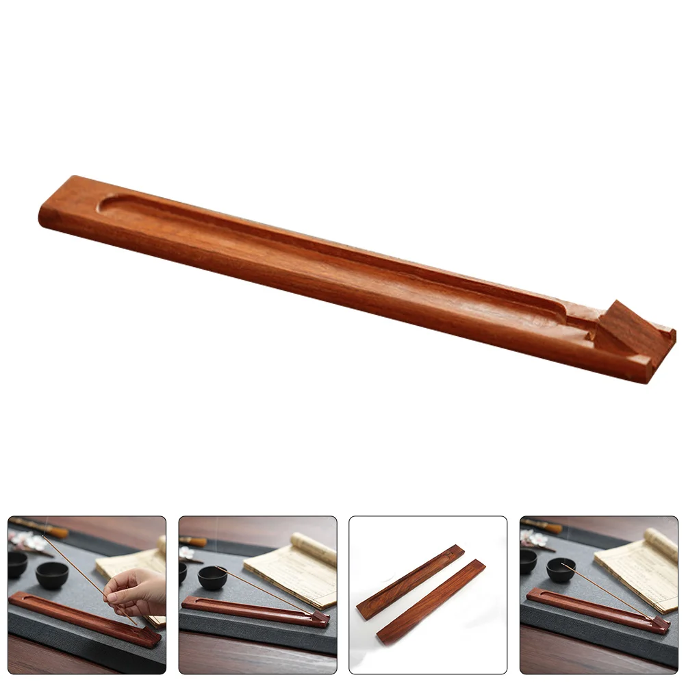 

Wood Incense Stick Holder Desktop Incense Burner Rustic Decorative Censer For Home Hotel Teahouse Ornament Gift