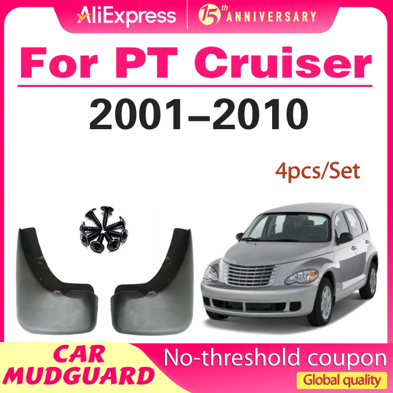 

2pcs Mud Guards Mudguards For Chrysler PT Cruiser 2001~2010 Car Mudflaps Mudguards Splash Guards Mud flaps Fender Accessories
