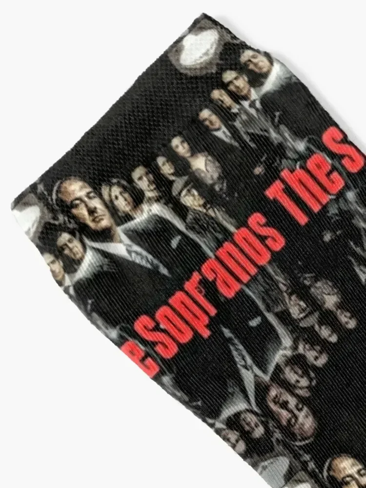 The Sopranos- Reflection Socks designer brand anti-slip Rugby Socks For Women Men's