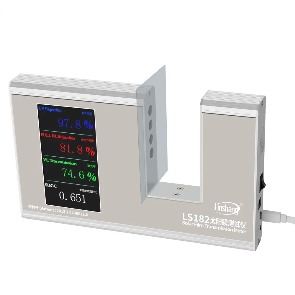 Linshang LS182 SHGC Window Energy Meter with UV Full IR Visible light transmittance Solar Heat Gain Coefficient  six results