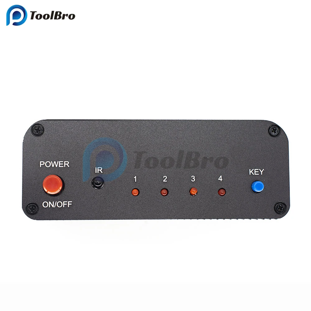 Imagem -05 - Áudio 4ch Infravermelho ir Interruptor de Controle Remoto dc 12v 5.5*2.1 mm Distorção de Baixo Ruído Canais Fonte de Áudio Switcher Ak401r