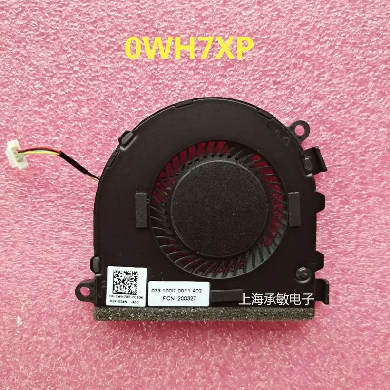 For DELL Latitude 3300 E3310 CPU Cooling Fan Replacement Part 09J90W 0WH7XP Laptop Internal Heatsink Cooler Assembly