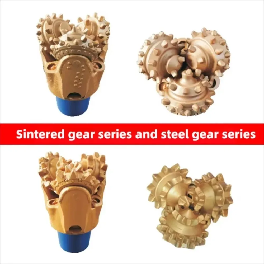 Trenchless Rock Reamer Custom Three Cone PDC Roller Cone Bit For Geothermal Well Oil Drilling Geological Borehole Work