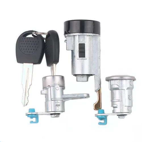 Imagen 2 del producto Cilindro de cerradura de puerta completa para Chevrolet Sail de 2. ª generación, cilindro de bloqueo de encendido de vela, cilindro de maletero, 2010-2014