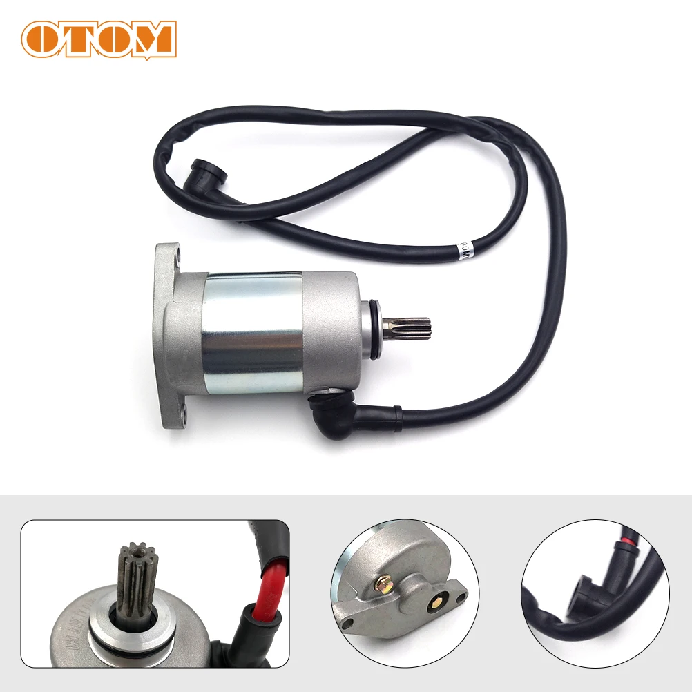 

OTOM 250cc Engine Electric Starter Motor Magneto For YAMAHA DT230 Loncin MT250 Kayo KT250 HJ250H 2T Stroke Motorcycle Dirt Bike