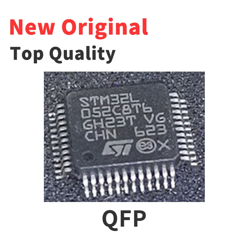 (1 Piece) STM32L052C6T6 STM32L052C8T6 STM32L052C8T6D STM32L052C8T7 STM32L052C8U6 QFP New Original