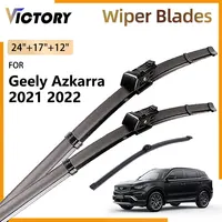 Escobillas de limpiaparabrisas delanteras y traseras para Geely Azkarra 2021 2022 Atlas Pro NL-3 Boyue X, accesorios para parabrisas, cepillos para ventana