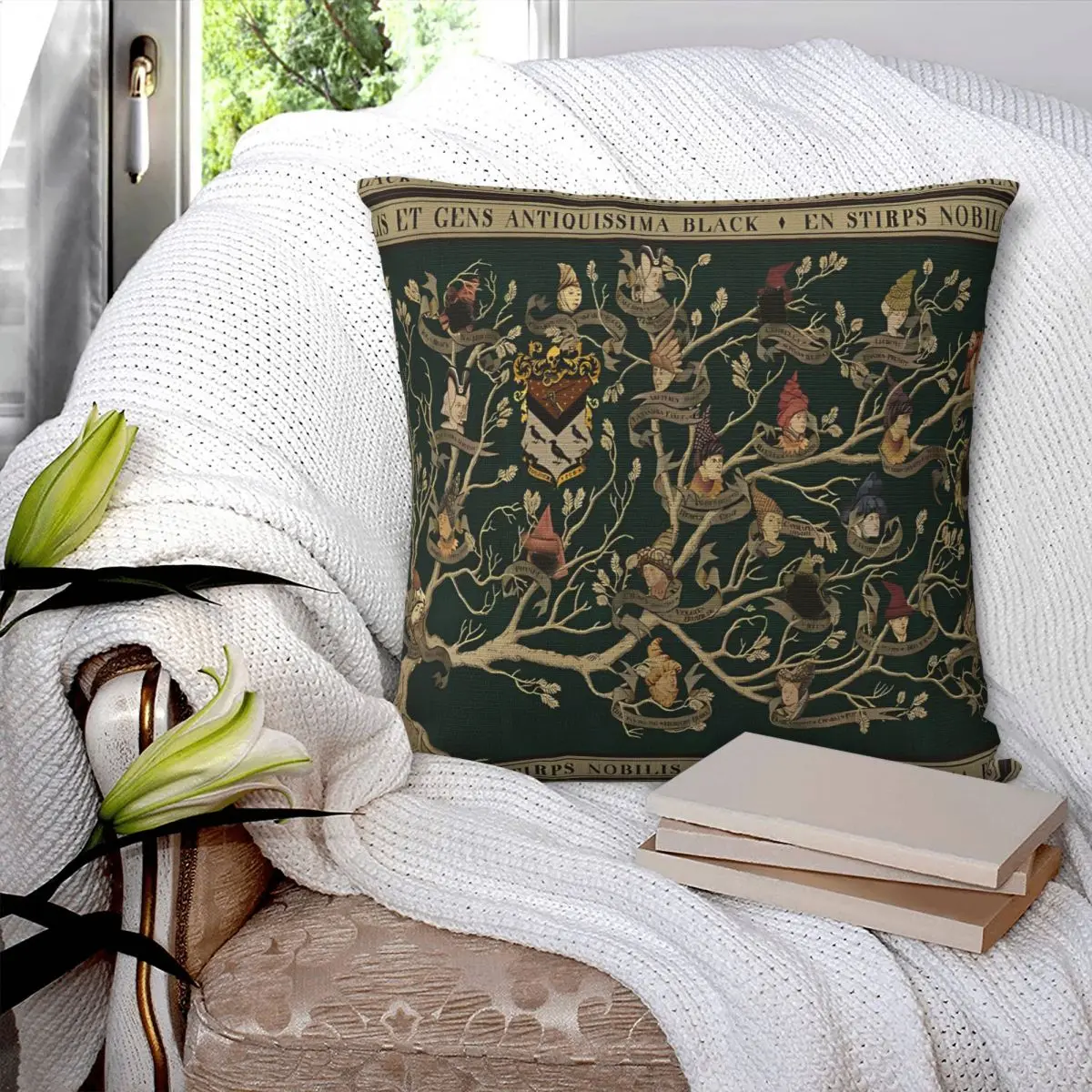 Noble House Of Black Family Tree A Pillow Case