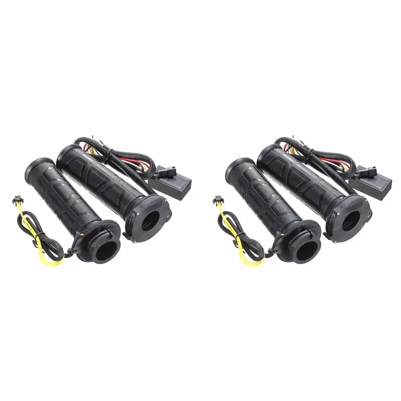 

Authentic 2X Universal Motorcycle 7/8Inch 22Mm Electric Heated Grips Scooter Moped Bar Hand Warmer Adjustable Hot Grip 12V