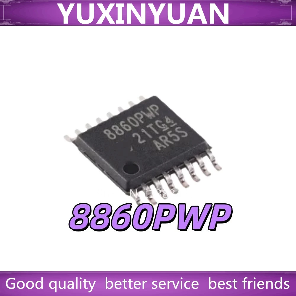 New Original DRV8860PWPR DRV8860PWP 8860PWP HTSSOP-16 8-way Low Side Motor Driver Chip IC