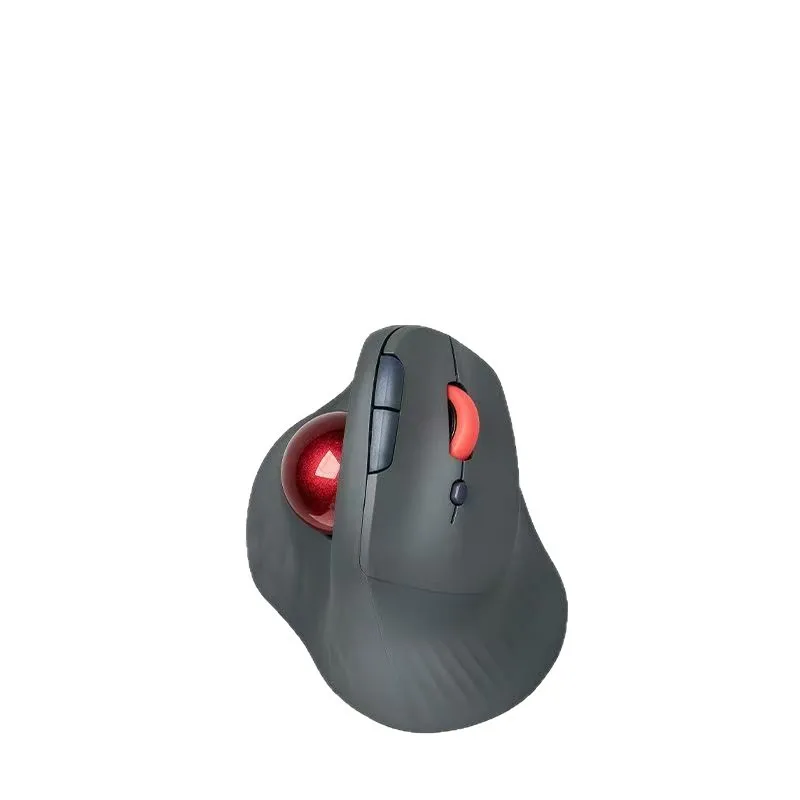 

Wireless Bluetooth trackball vertical mouse, silent rechargeable