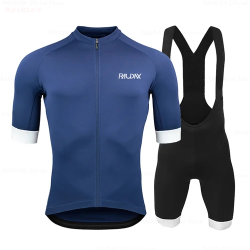 Imagen 2 del producto 2025 Raudax Conjuntos de Ciclismo de Verano Ropa de Bicicleta Ropa de Ciclismo de montaña transpirable Trajes Ropa Ciclismo Verano Trajes de triatlón