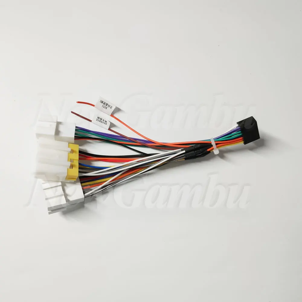 NewGambu Car Wiring Harness Android Power Cable For NIASSAN Armada Titan 2004-2007 Cable no CANBUS no frame