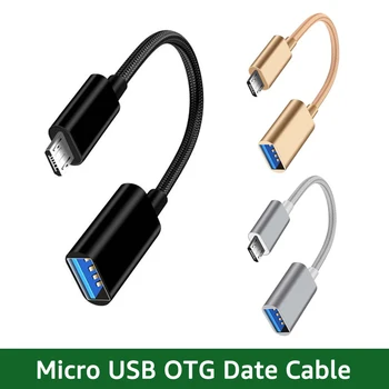 마이크로 USB OTG 어댑터 마이크로 USB 남성 USB 2.0 여성 케이블 어댑터 삼성 화웨이 Xiaomi 안드로이드 전화 USB 플래시 드라이브