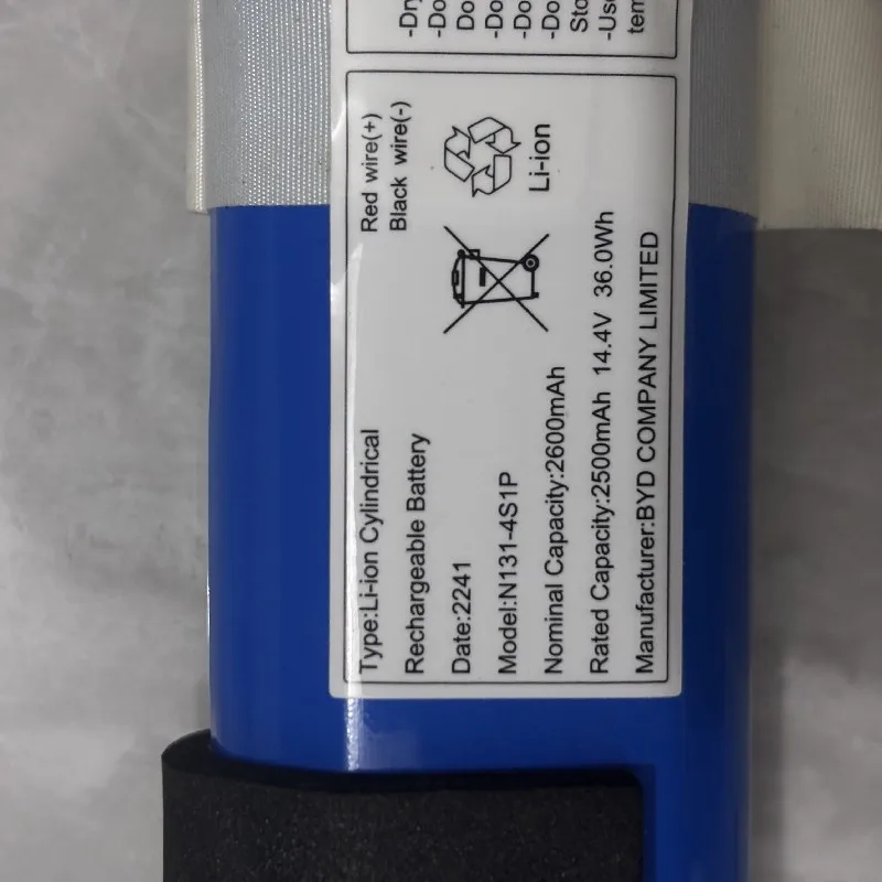 100%Original 2600mAh for Qihoo 360 N131-4S1P S6 S8 Plus for SILVER STAR LSB6 ZW11 PD4X PD4I PD3I ZW2X SD4X FD1X Sweeper Battery