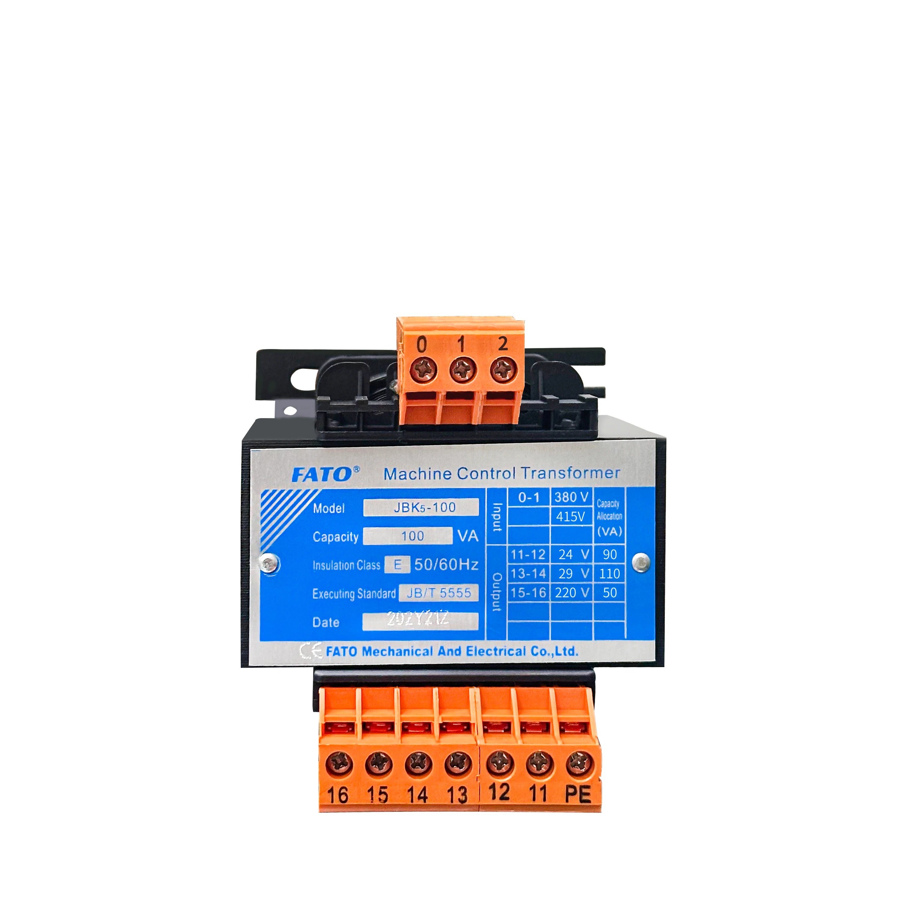 

Machine tool control transformer JBK5-250VA Isolation transformer JBK Marine transformer CXB- 440V/220V supports various voltage