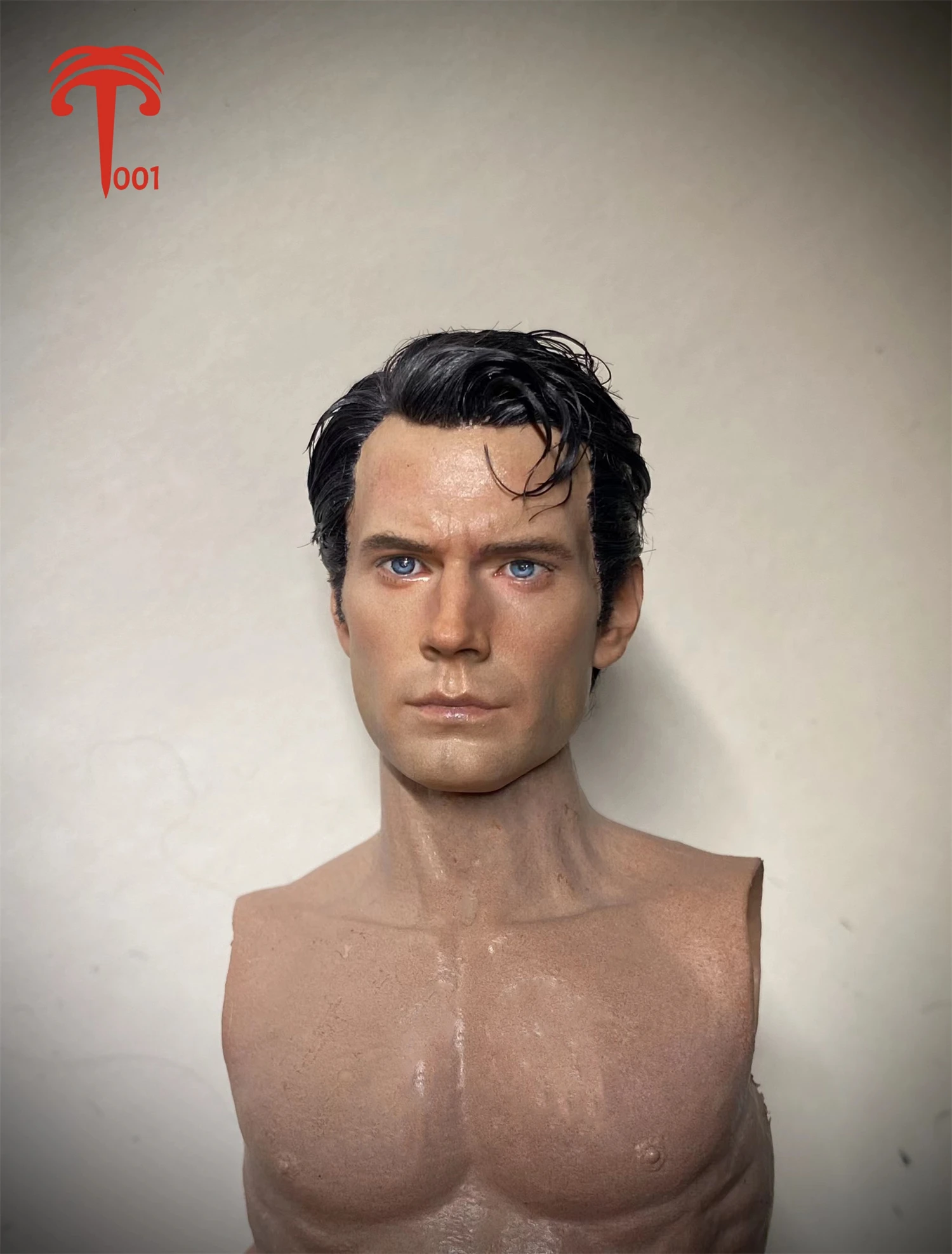 

1/6 Scale Head Carving XT001 Henry Cavill Collection Static Model Male Soldier Hair Transplant 12Inch Action Figure Body Doll