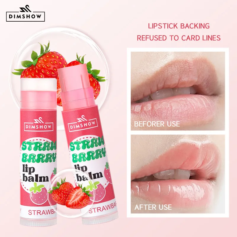 6  flavors of fruit moisturizing lipstick Moisturizing and moisturizing lip mask desalination lip mask lip balm