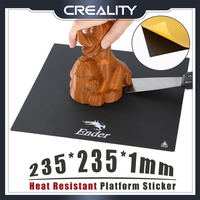 235x235mm Heat Resistant Platform Sticker Heated Bed Parts for Creality Ender-3/V2/KR/Pro/3S/5/5S/5 Pro CR20 CP-01 3D Printer