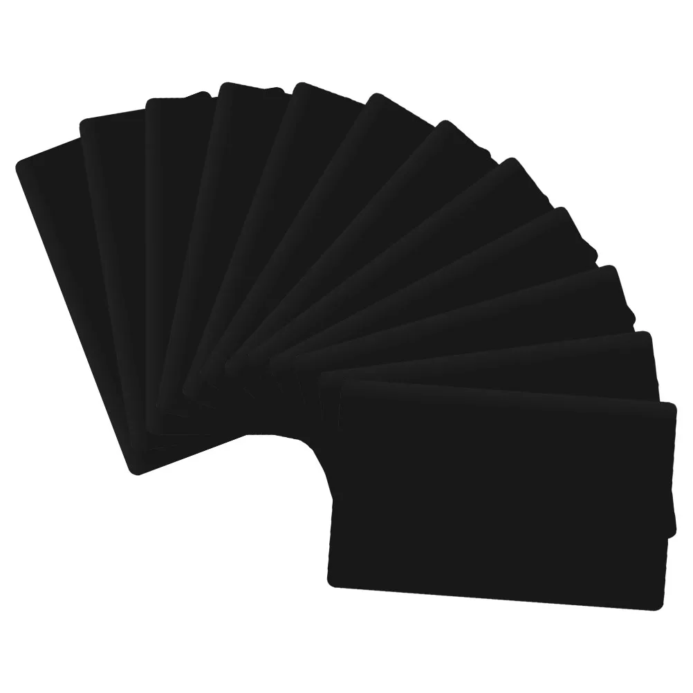 

12 шт., гравировка, деловые гладкие таблички с именем, изготовление карт, пустые именные карточки для Diy, именная табличка, багажная бирка, заготовки для вывесок