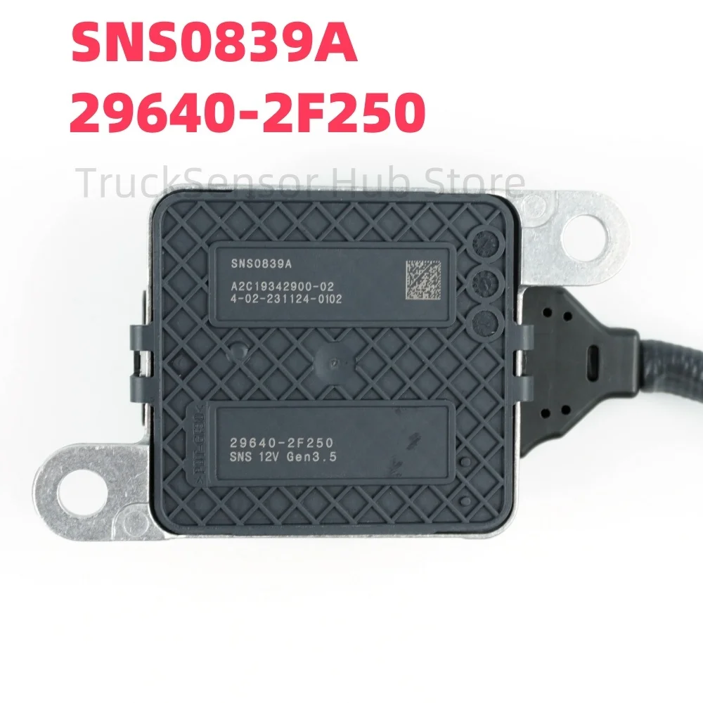 

NEW 29640-2F250 A2C19342900-02 Nitrogen Oxide Nox Sensor For Hyundai Palisade 2019 Gen 3.5 12V 296402F250 SNS0839A