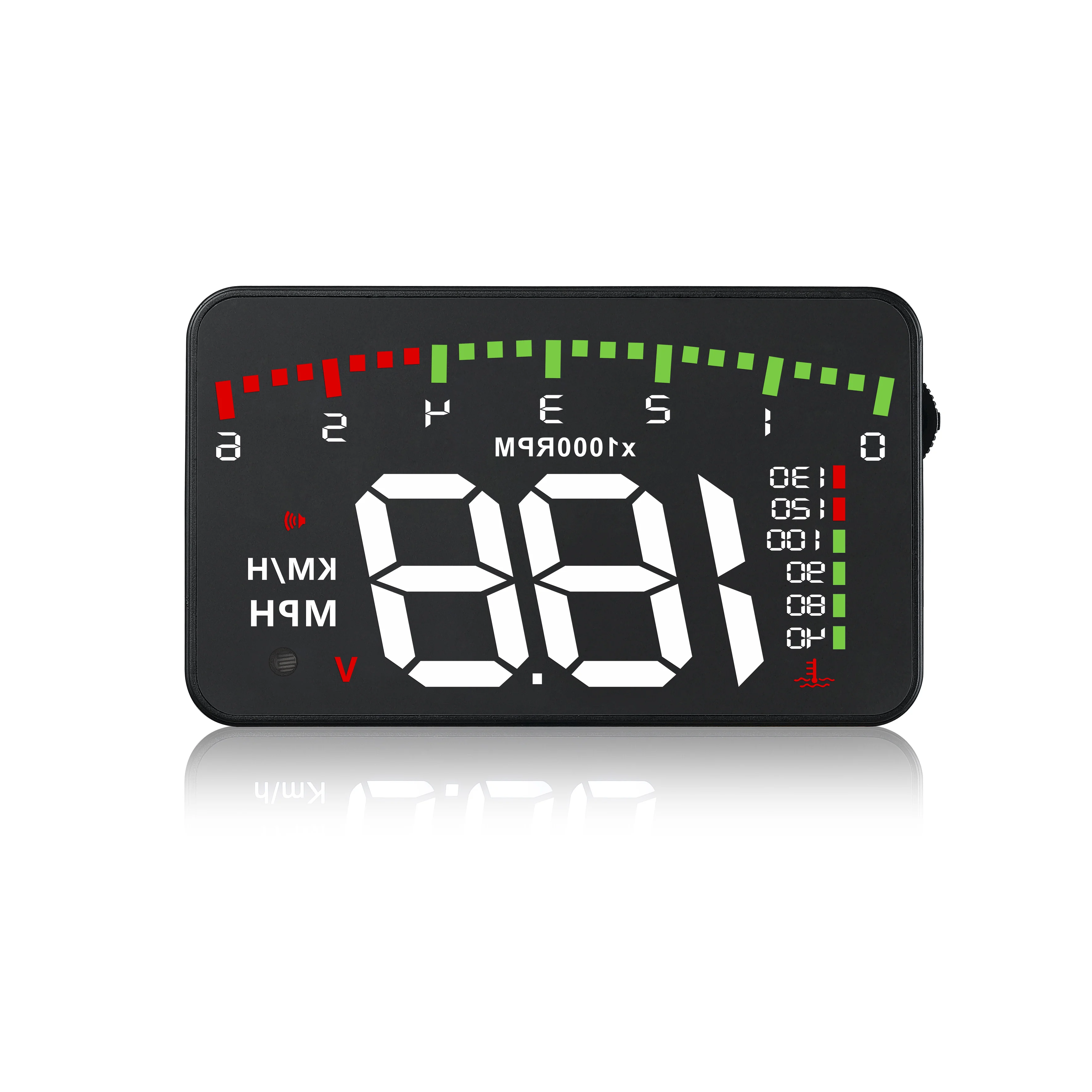 

Universal Car OBD2 Compact Heads Up Display Gauge Smart Meter Displays Driving Data on The Front Windscreen Speedometer HUD A900