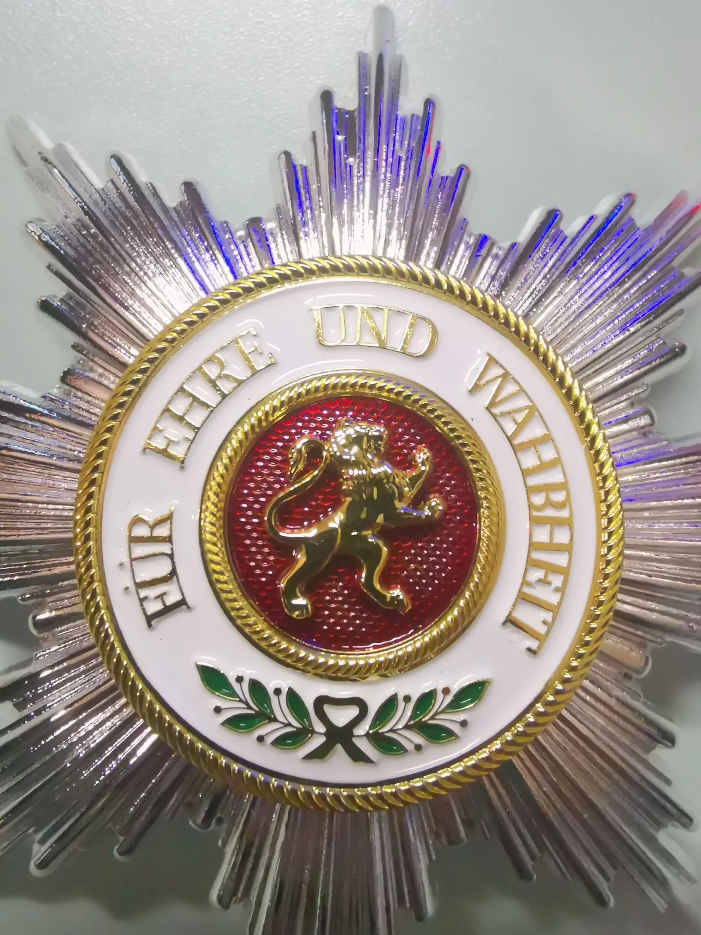 EMD Grand Cross of the Order of the Zähringer Lion Breast Star