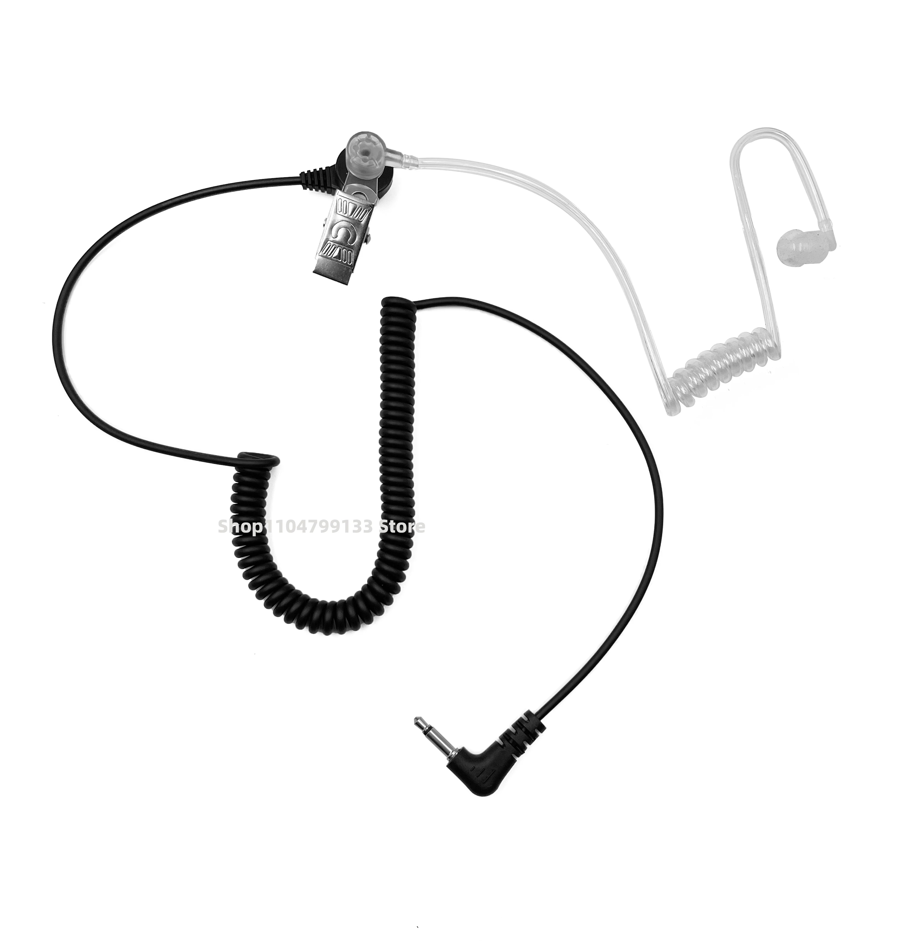 หูฟังแบบท่อเสียงอากาศ, หูฟังแบบฟังอย่างเดียว ปลั๊ก 3.5 มม. สำหรับไมโครโฟนลำโพงวิทยุ, หูฟังสำหรับตรวจสอบสำหรับลำโพงไมโครโฟน