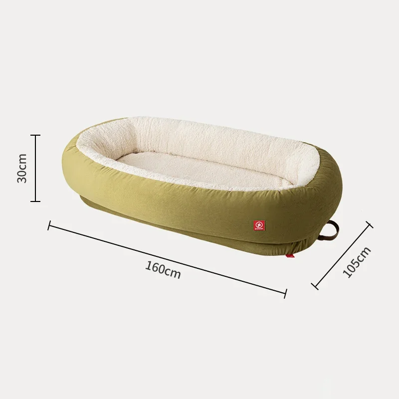 Green Modern Dog Bean Bags Washable Soft European Comfy Adults Sleeper Puffs Sofa Big Lazy Cute Divano Da Soggiorno Furniture