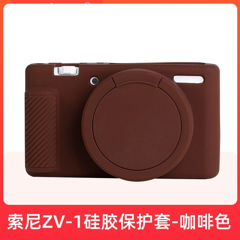 غطاء حماية من السيليكون لغطاء الكاميرا لهاتف Sony ZV1 غطاء سيليكون + فيلم مقسى مجاني #6