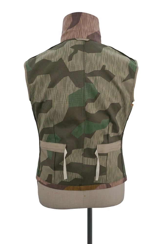 GUCC-008 WWII เยอรมัน Heer Splinter 41สีน้ำตาลรูปแบบ Camo Panzer Wrap Jacket Type I