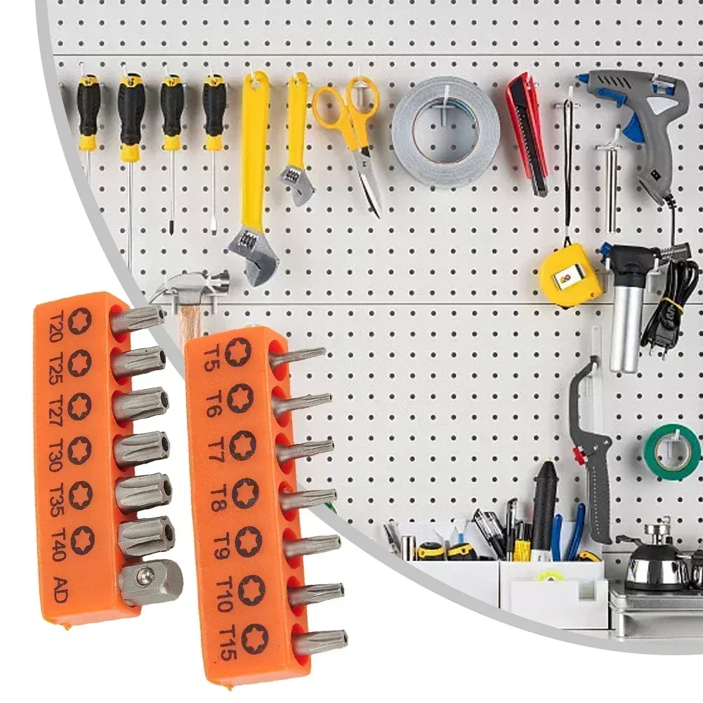 Set Torx Screwdriver Bits With Hole T5-T40 Electric Screw Driver Herramientas Parafusadeira Ferramentas