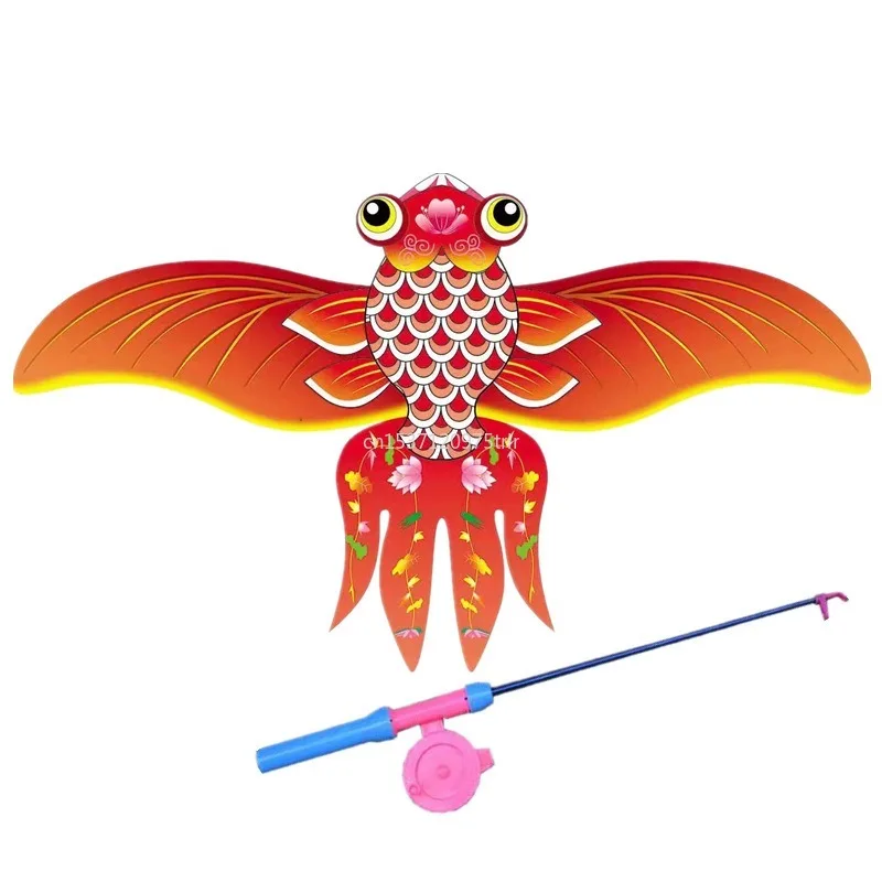 Drachen 1Set Kinder Drachen Spielzeug Cartoon Schmetterling Schwalben Adler Drachen mit Griff Kinder Fliegen Outdoor SpielzeugnostiМдуш dzionio З ЗГМAnd