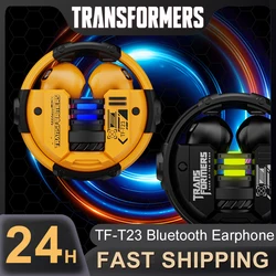 Trasformatori originali TF-T23 auricolare Wireless Bluetooth 5.4 cuffie da gioco HiFi Stereo Outdoor Sport Ride cuffie musicali 280mAh