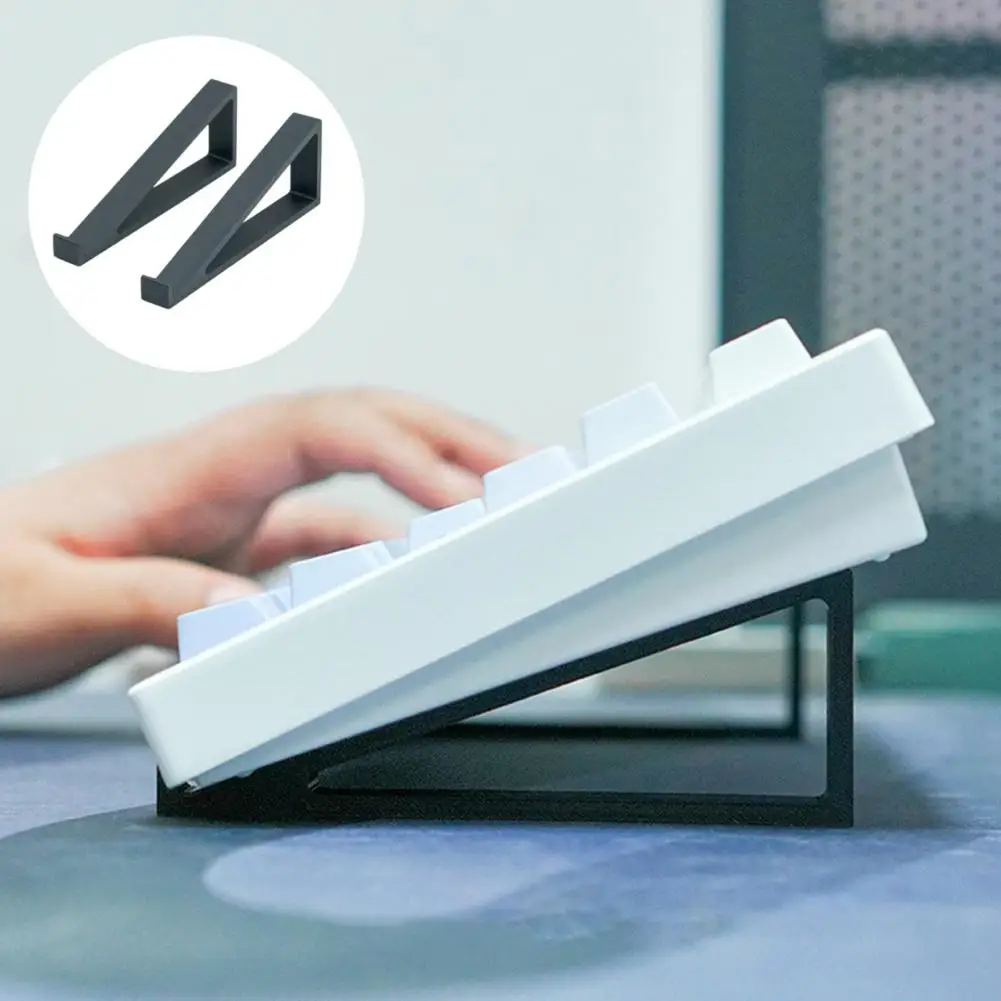 Durable Keyboard Stand Ergonomic Keyboard Riser Stands for Home Office Desk Non-slip 20 Degrees Tilted Typing Support Wired