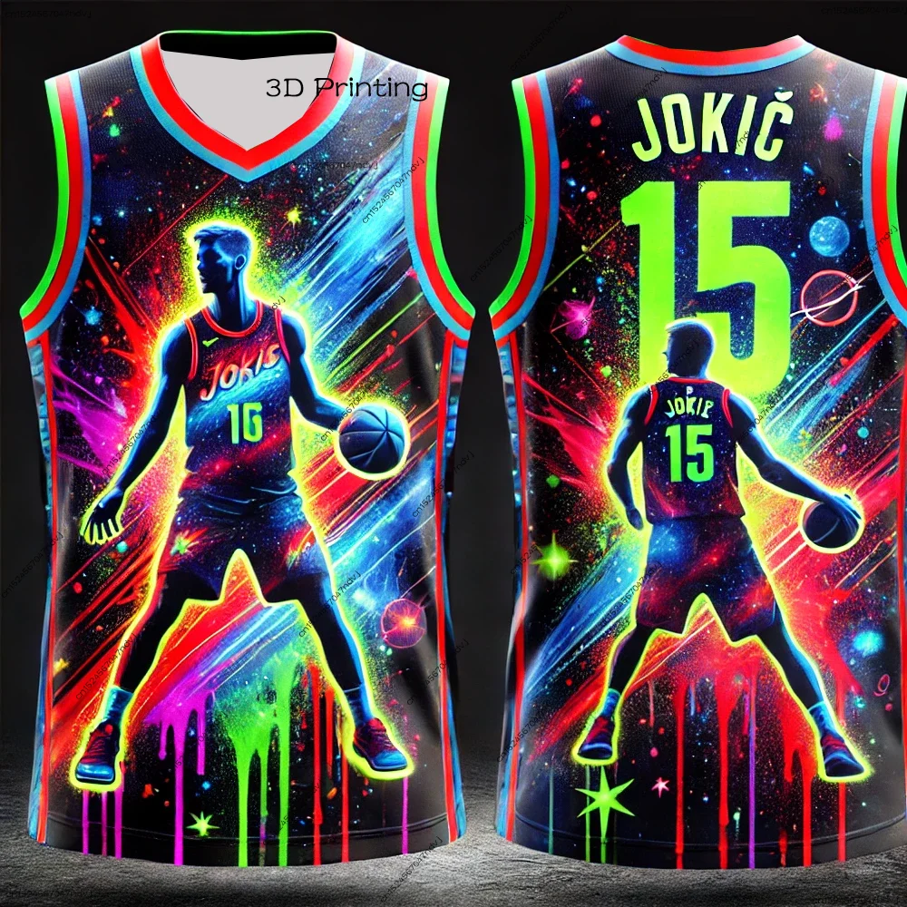 2025 New Arrivals USA Basketball Serbia Basketball Jokić No. 15 Basketball Jersey Boys/Men Special Basketball Jersey Set