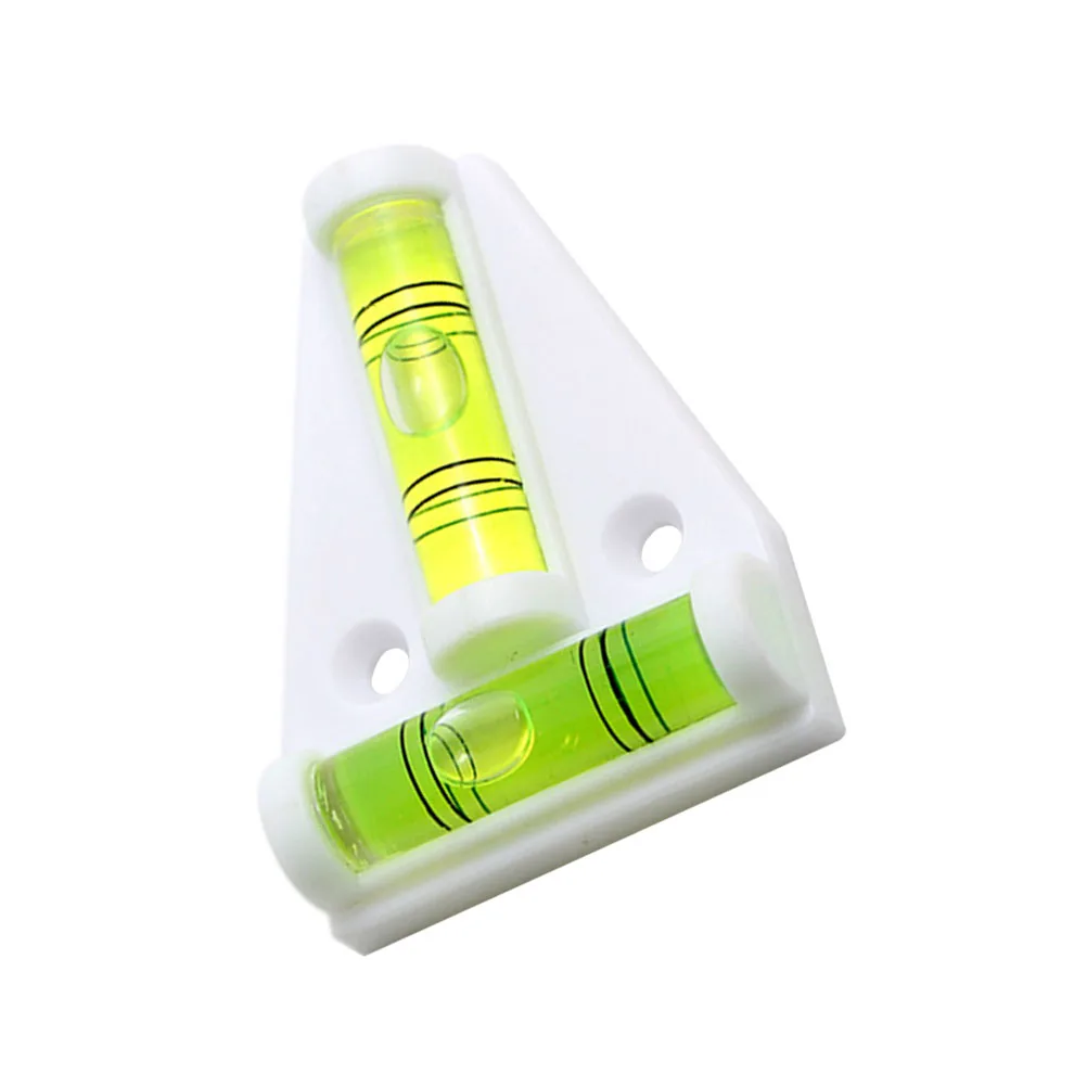 

T Shape Mini Bubble Magnetic Precision Horizontal Measuring Tool ABS PMMA Material Compact Design Level Mini