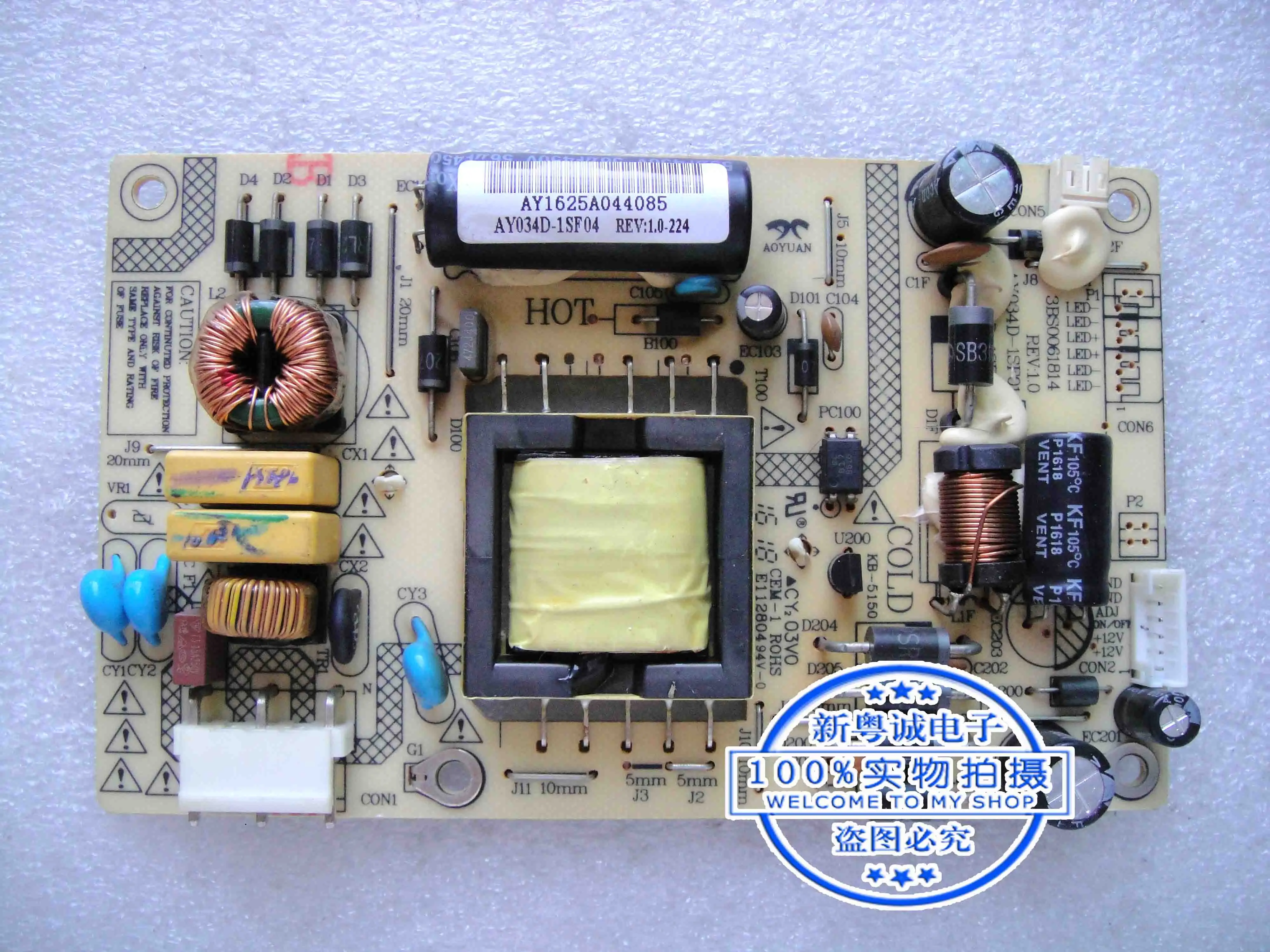 

X3202 HL3232B AY034D-1SF01 Power board