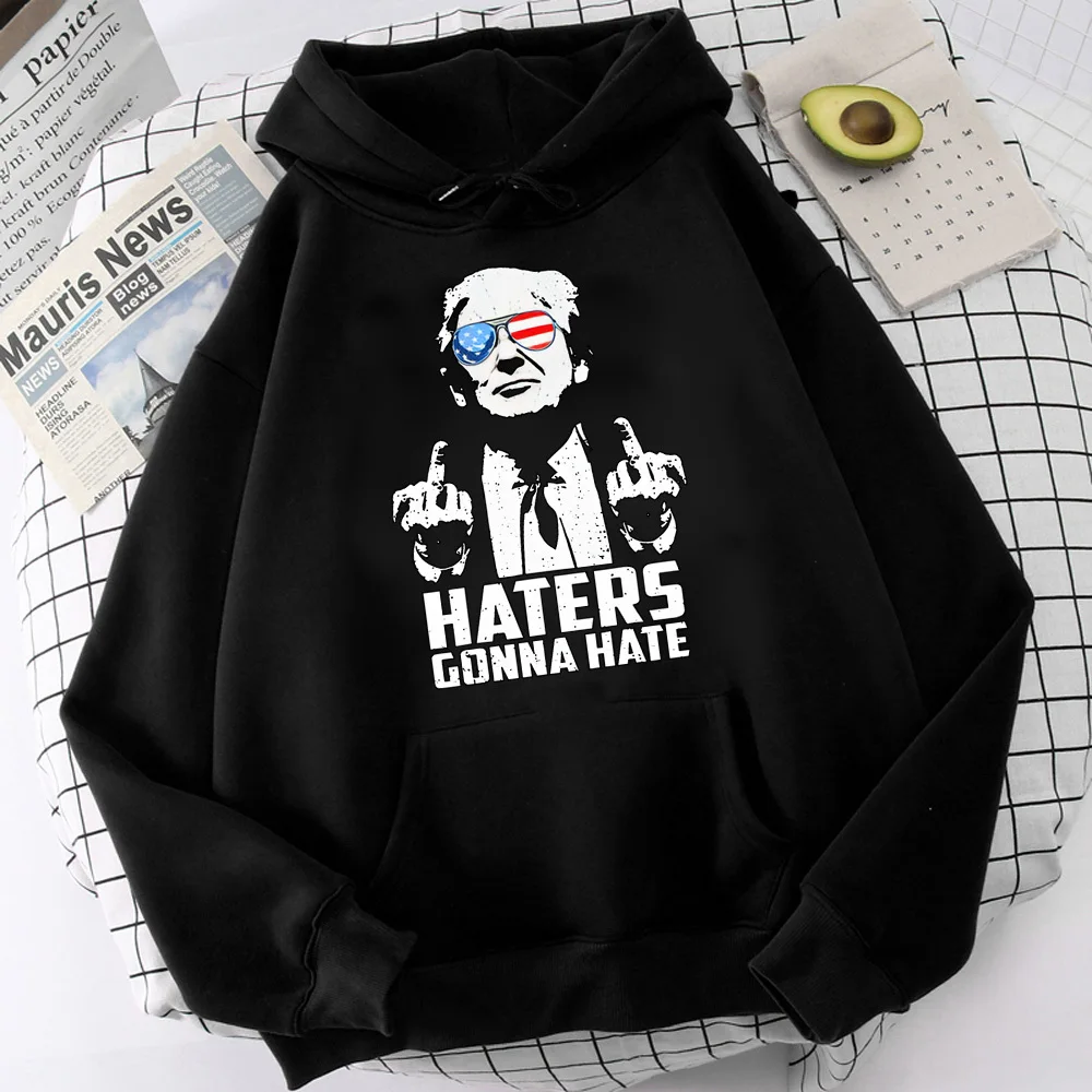 Make America Great Again hoodie soft fabric winter anime athleisure funny printed design girl hoddie manga funny youthful