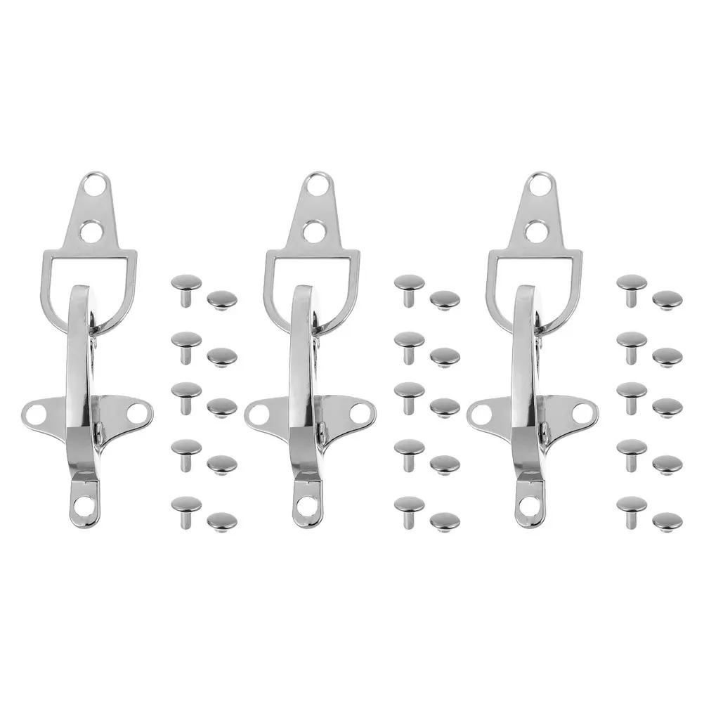 3 مجموعات من أزرار تبديل مشبك معدني لملحقات السترة المزودة بمشابك قوية ومشابك حزام الخصر والملابس